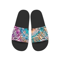 Women's Tye Dye Bandana Slides