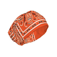 Bright Orange Classic Bandana BA Beanie