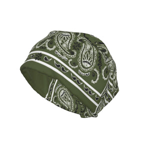 Army Green Bandana BA Beanie