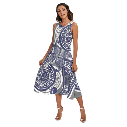 Gray Women's Dress W/ Pockets