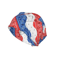 Wavy RWB Bandana BA Beanie