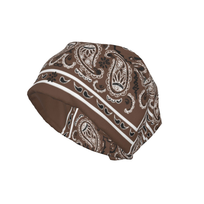 Coffee Brown Classic Bandana BA Beanie