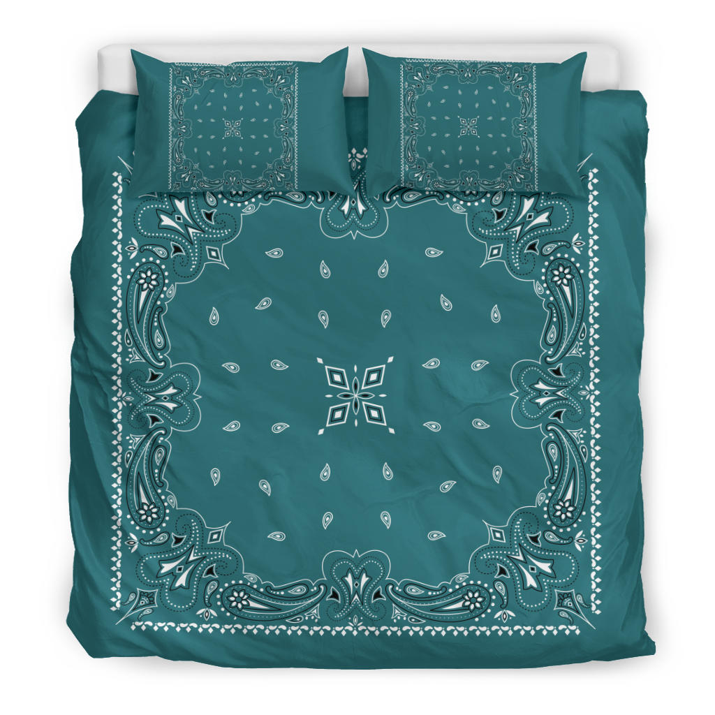 D3 Duvet Set - Traditional Pine Bandana w Shams