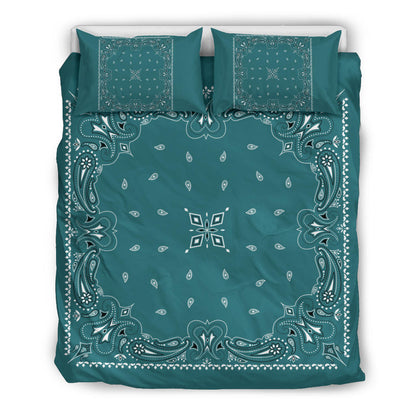 D3 Duvet Set - Traditional Pine Bandana w Shams