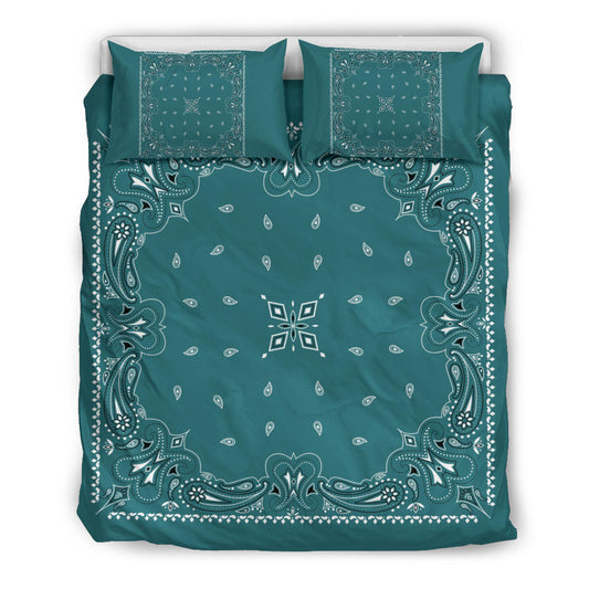 D3 Duvet Set - Traditional Pine Bandana w Shams