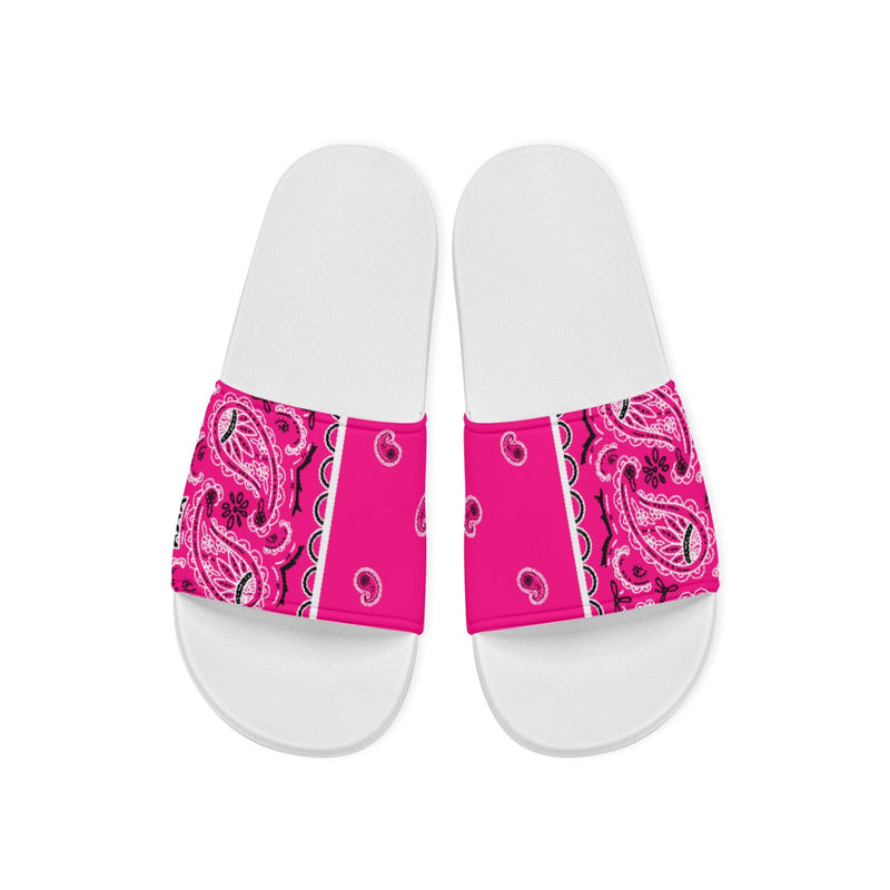 Men's Ultimate Pink Bandana Slides