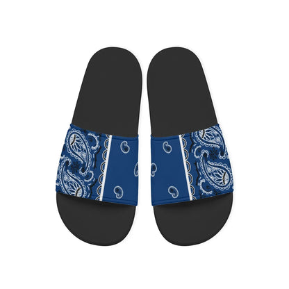 Navy OG Bandana Unisex Slides