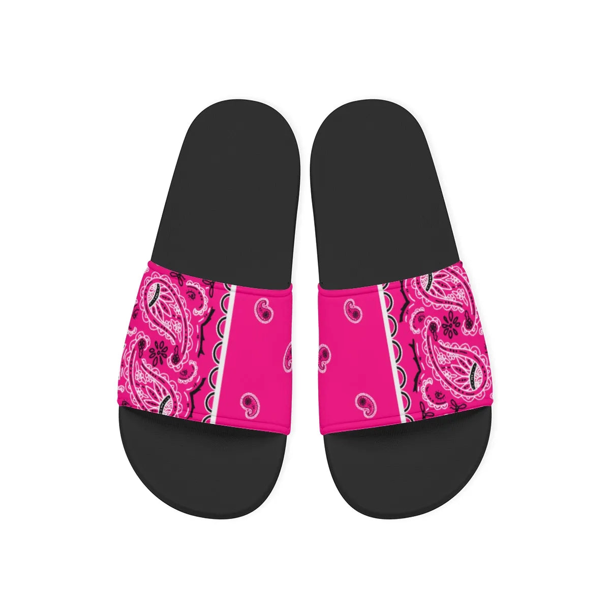 Pink OG Bandana Unisex Slide