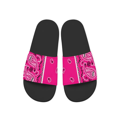 Pink OG Bandana Unisex Slide