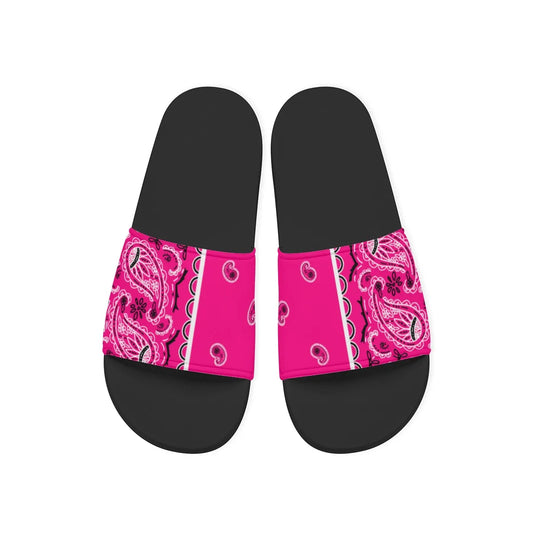 Pink OG Bandana Unisex Slide