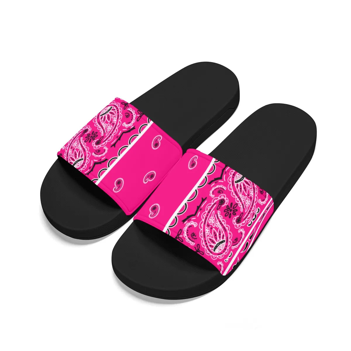 Pink OG Bandana Unisex Slide