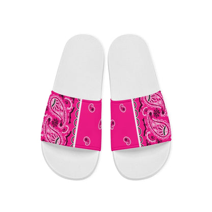 Pink OG Bandana Unisex Slide