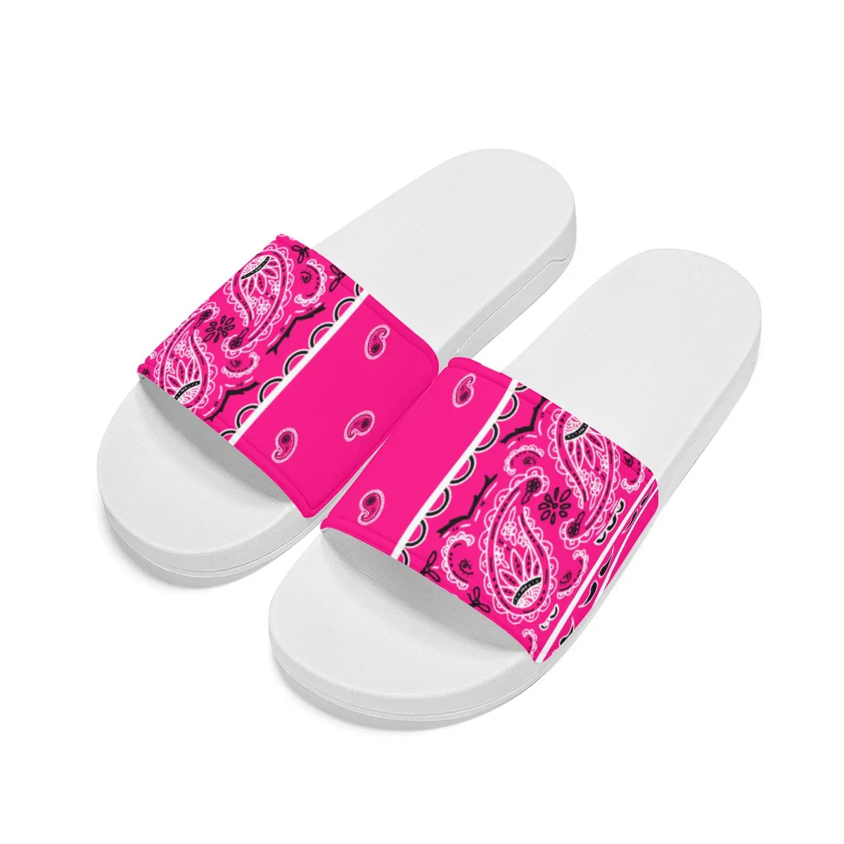 Pink OG Bandana Unisex Slide
