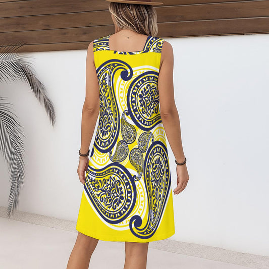 Bright Yellow Summer Dress