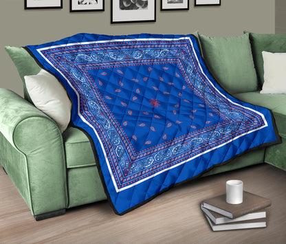 Quilt 4 Red White Blue Bandana Quilt