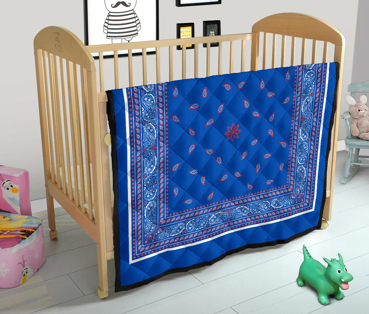 Quilt 4 Red White Blue Bandana Quilt