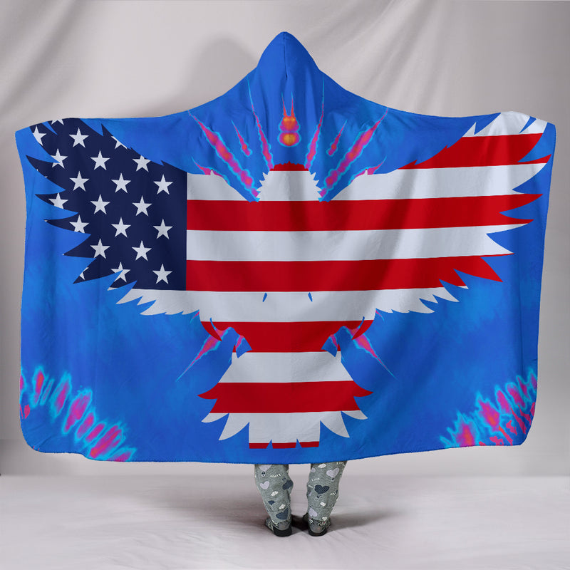 Ultimate American Eagle Hooded Blanket