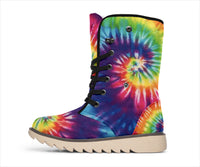 Women's Winter Boots - Tye Dye 3