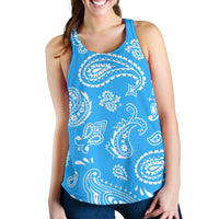 Women's Racerback Tank - Lt Blue