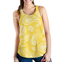 Women's Racerback Tank - Yellow