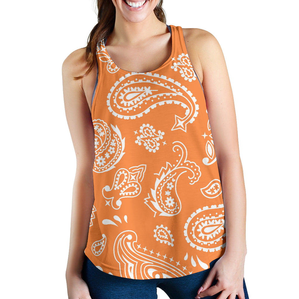 Women's Racerback Tank - Orange