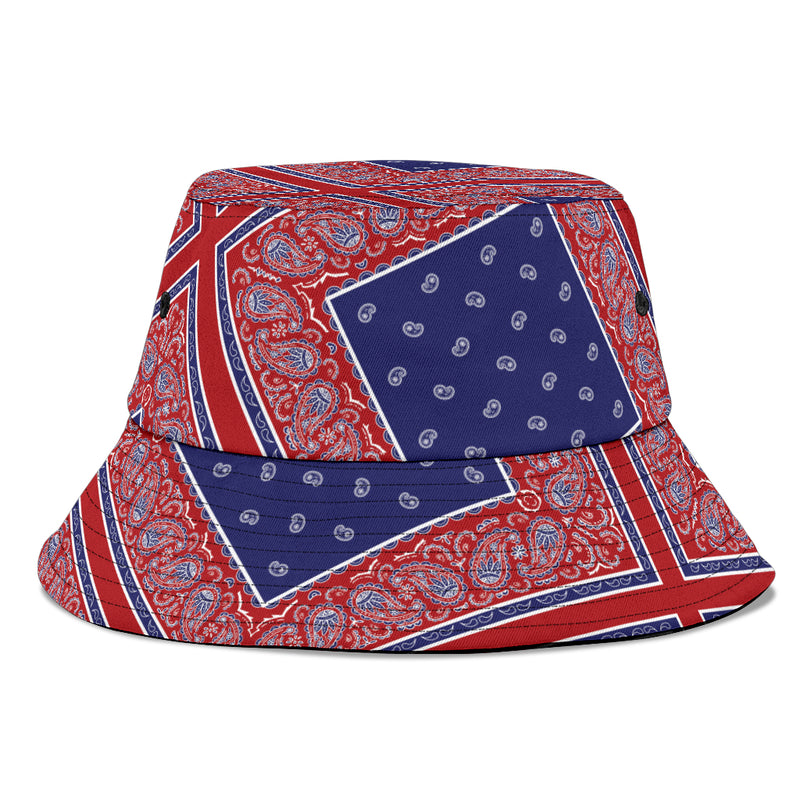 Americana Bandana Bucket Hat