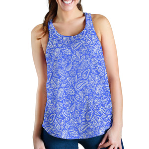 Women's Racerback Tank - Royal Blue