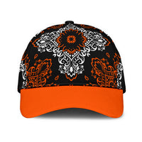 Classic Cap 3 Orange White Black Orange Bill