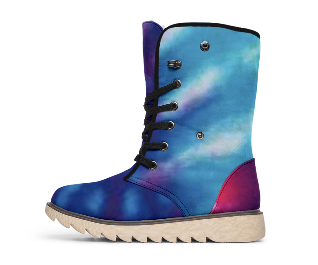 Women's Winter Boots - Tye Dye