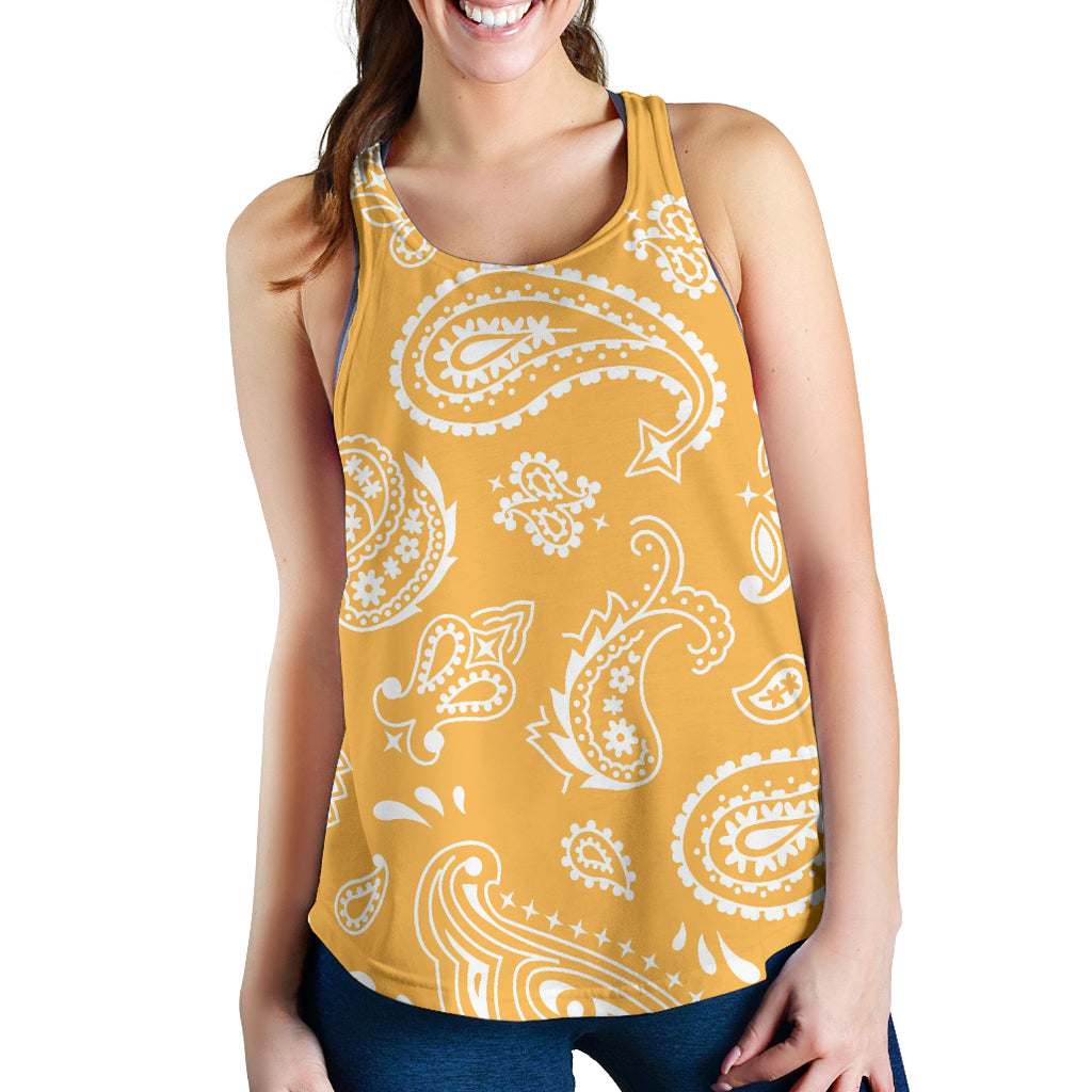 Women's Racerback Tank - Peach