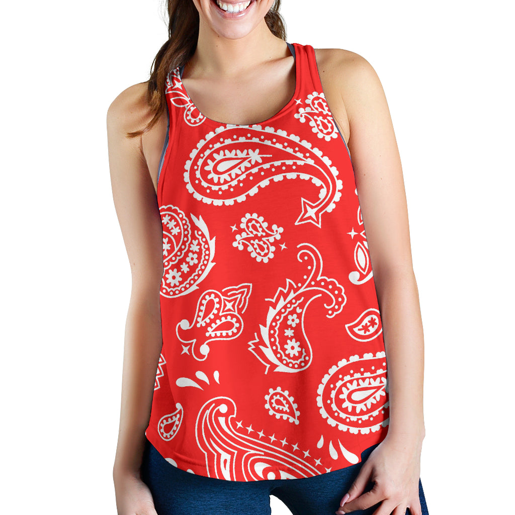 Women's Racerback Tank - Red