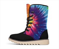 Women's Winter Boots - Tye Dye Black Toe