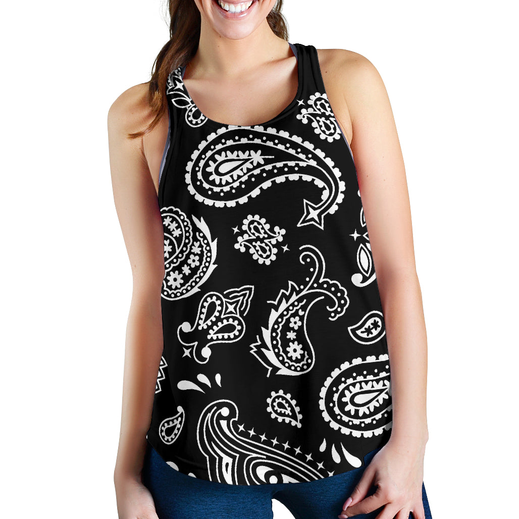 Women's Racerback Tank - Black