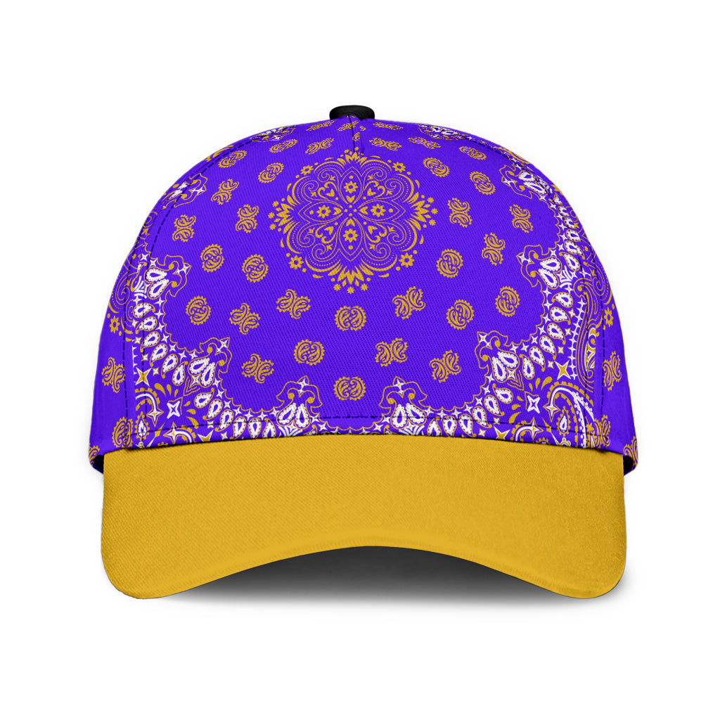 Classic Cap 2 - Gold on Violet Gold Bill