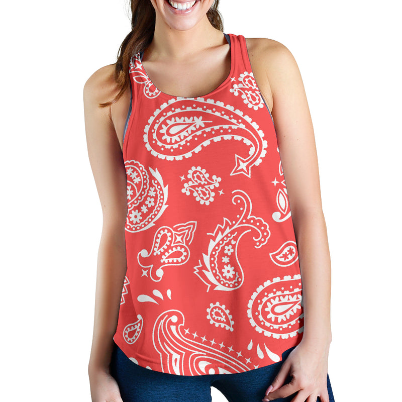 Women's Racerback Tank - Coral