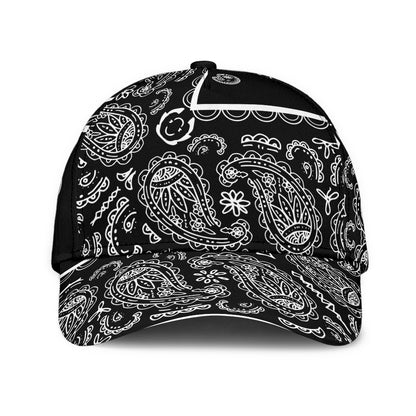 Classic Cap - Black on White
