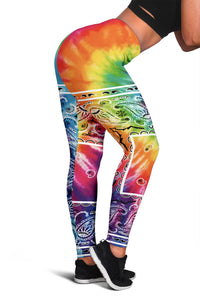 Women's Leggings - Tye Dye