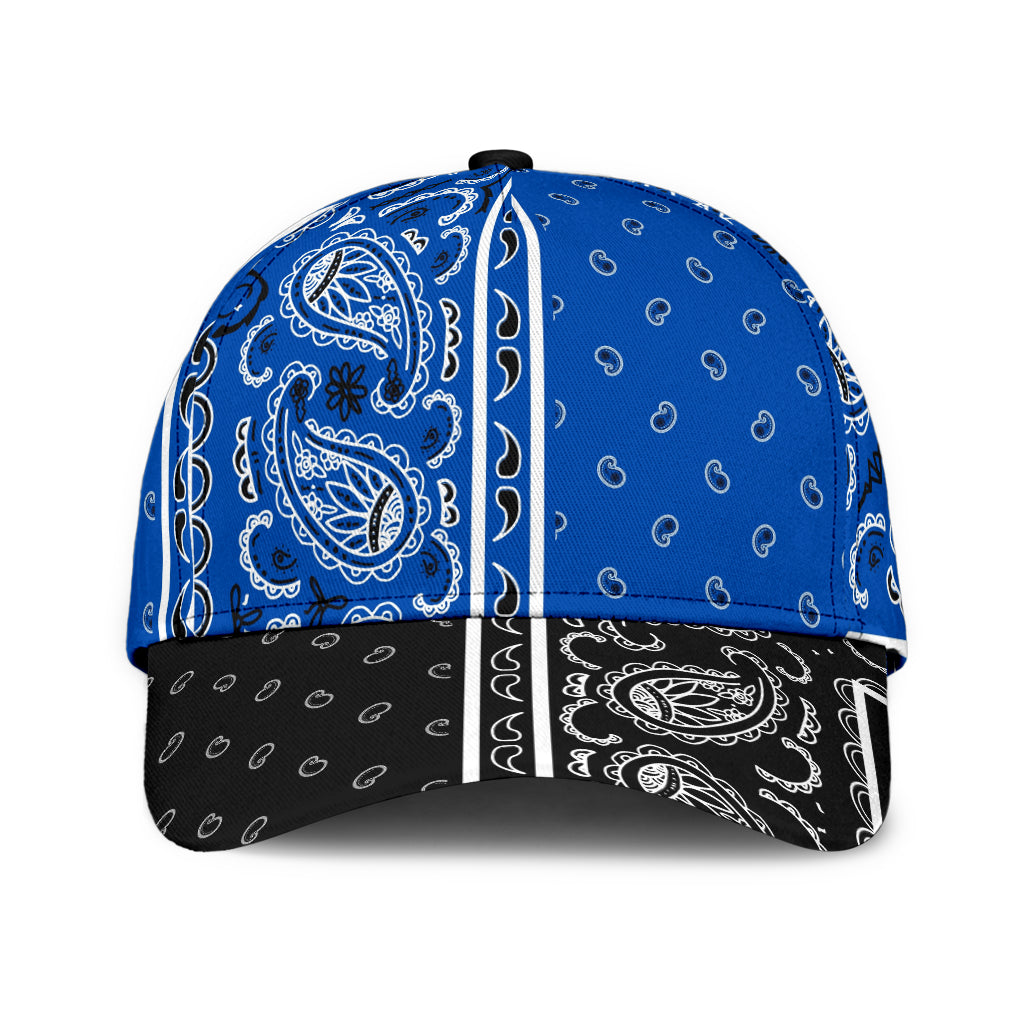 Classic Cap - Dk Blue Bandana Style V3