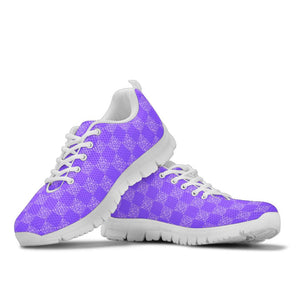 Low Top Sneaker - Purple CheckerBoard