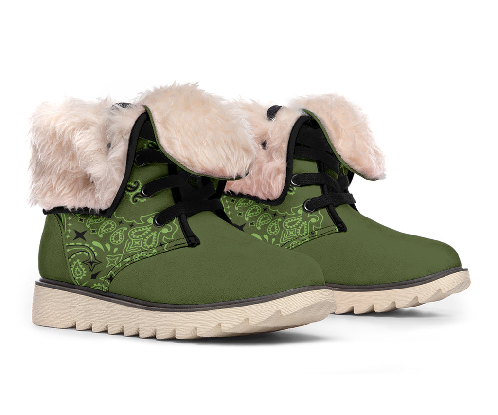 Women's Winter Boots - B3 Army Green