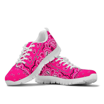 Low Top Sneaker - Abruptly Pink on White