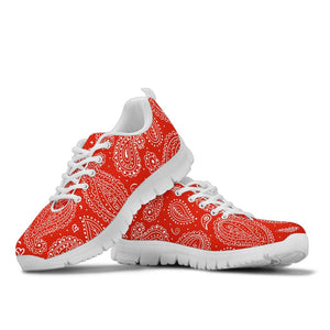 Low Top Sneaker - Red Heart White Sole