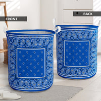 Laundry Hamper - Blue Original Bandana