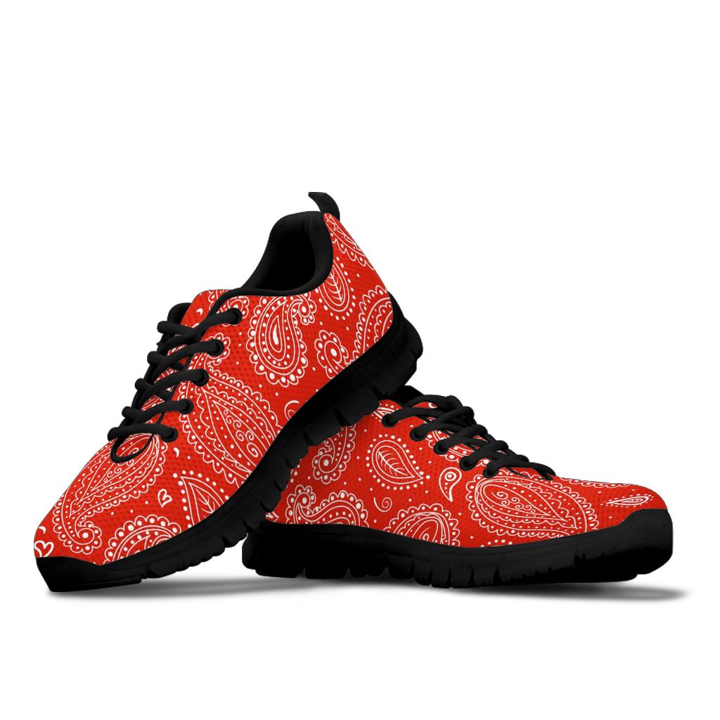 Low Top Sneaker - Red Heart Black Sole