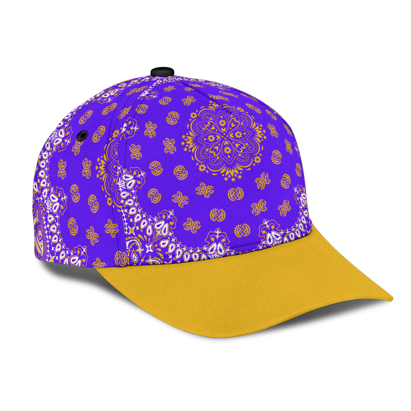 Classic Cap 2 - Gold on Violet Gold Bill
