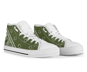 High Tops - Army Green OG Bandana