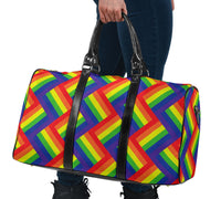 Rainbow Zig Zag Bag Travel Bag