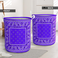 Laundry Hamper - Violet Original Bandana