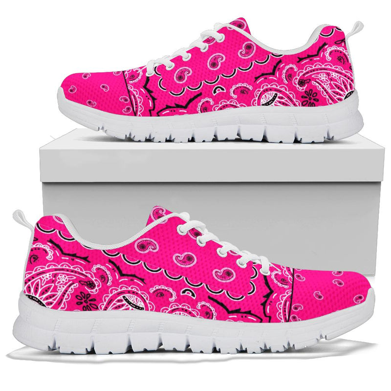 Low Top Sneaker - Abruptly Pink on White