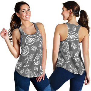 Women's Racerback Tank - Gray